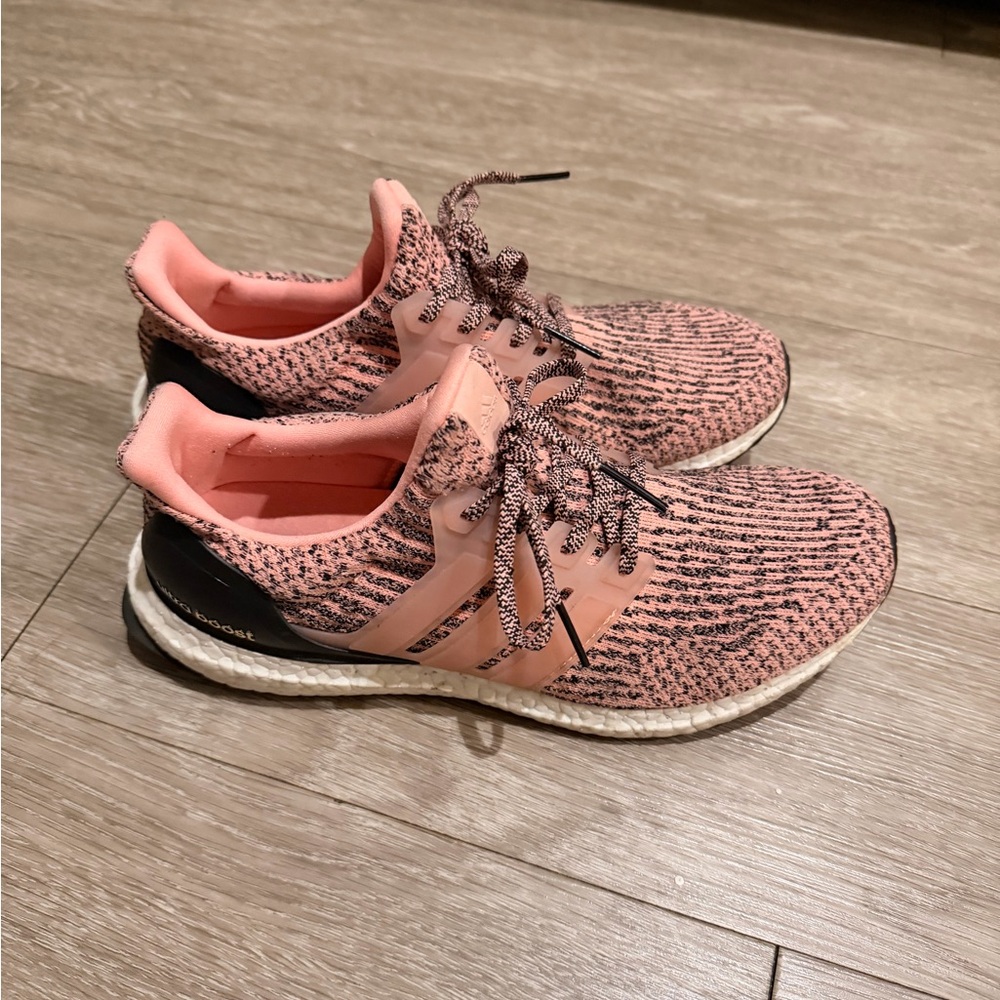 Adidas Women's Pink ultra boost  Running Shoes